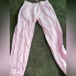 Nike pink sweatpants GIRLS